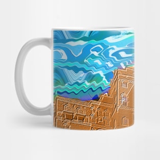 Yemen Sanaa City V3 Mug